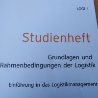 Cover - Logistikmanagement Einsendeaufgaben LOGI 1-XX1-K05