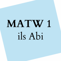 Cover - Einsendeaufgabe _ MATW 1  _ Note 0,7 _ ils Abitur _ MATW 1 - XX1 - N01 _ ESA