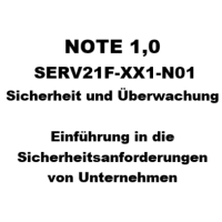 Cover - SERV21F-XX1-N01.  SICHERHEIT UND ÜBERWACHUNG