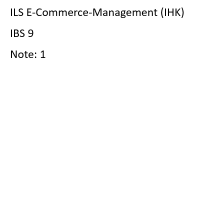 Cover - E-Commerce-Management IBS 9 ohne Korrektur NOTE 1 03.2020
