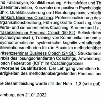 Cover - 01/2022 AKTUELLE ILS Einsendeaufgabe BUCO20 Psychologischer Berater/Personal Coach und Businesscoach