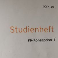 Cover - ILS Einsendeaufgabe Studienheft "Willkommen in der PR" - PÖFA 1N-XX04