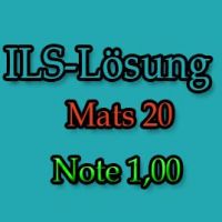 Cover - Mats20 -  Statistik - Note 1,00