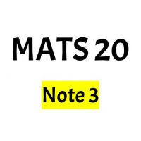 Cover - MATS 20 ILS Einsendeaufgabe Note 3