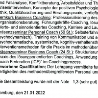 Cover - 01/2022 AKTUELLE ILS Einsendeaufgabe BUCO21 Psychologischer Berater/Personal Coach und Businesscoach