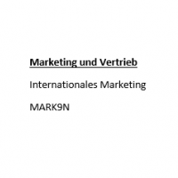 Cover - MARK9N Marketing&Vertrieb ILS Wirtschaftsfachwirt 100 Punkte Note 1