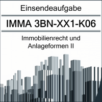 Cover - Lösung IMMA 3BN - Einsendeaufgabe ILS SGD - Note 1 - 2021